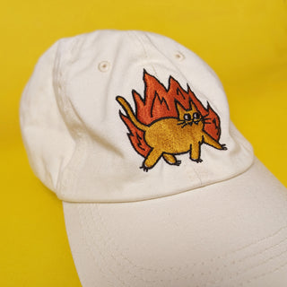 Fierce Cat Dad Cap