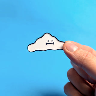 Cloud Enamel Pin