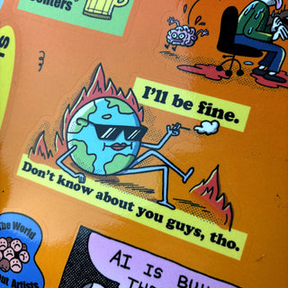 Natural Intelligence XL Sticker Sheet