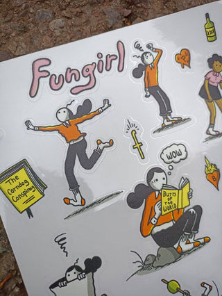 Holy Clit Fungirl Sticker Sheet