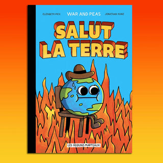 Salut La Terre French Comic Book Edition Dedicacée