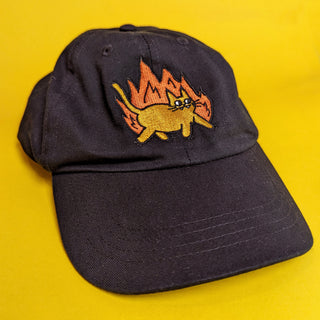 Fierce Cat Dad Cap