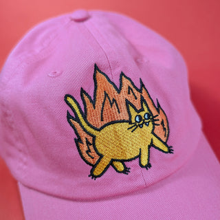 Fierce Cat Dad Cap