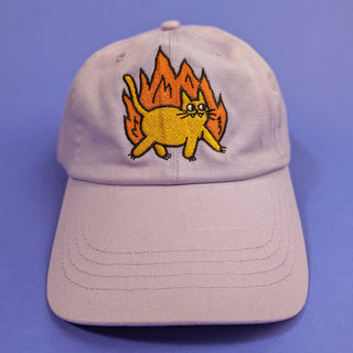 Fierce Cat Dad Cap