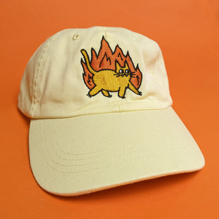 Fierce Cat Dad Cap