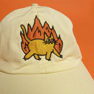 Fierce Cat Dad Cap