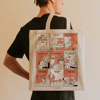 Cat's Guide Organic Tote Bag