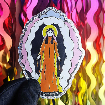 Fungirl Mother of God Sticker
