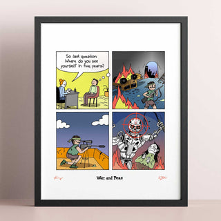 Five Year Plan Signed Print