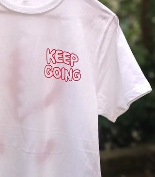 Keep Going Organic Unisex Shirt