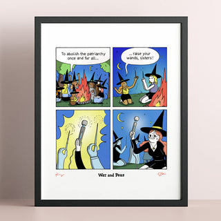 Magic Wand Signed Comic Print