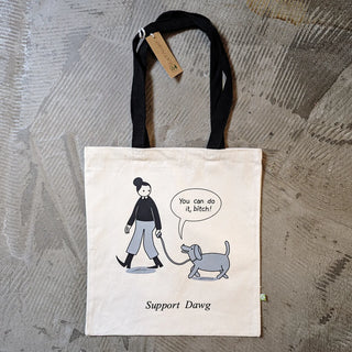 Support Dawg Organic Tote Bag