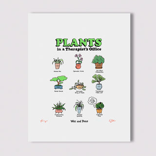 Therapy Plants Signed Print