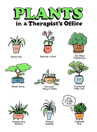 Therapy Plants Signed Print