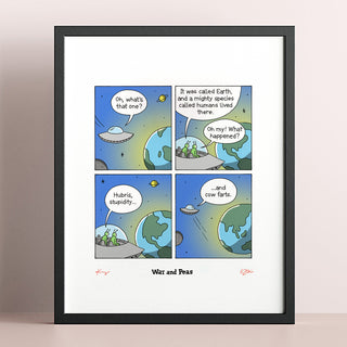 A Mighty Species Comic Print