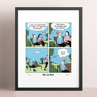 Alone Signed Print