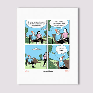 Alone Signed Print