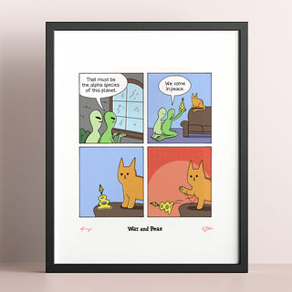 Alpha Species Comic Print