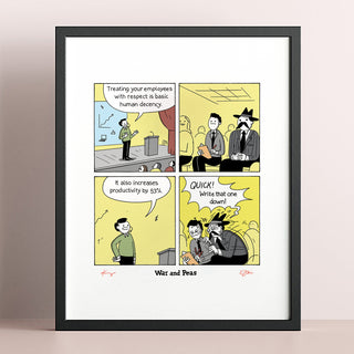 Basic Human Decency Signed Print