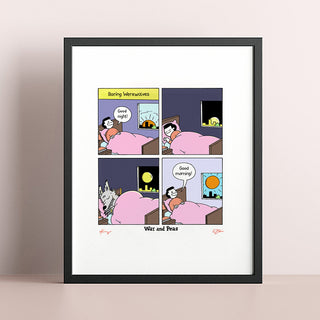 Boring Werewolf Signed Print