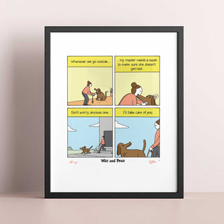 Leash Signed Print
