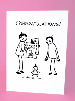 Congratulations Greeting Card With Envelope