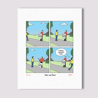 Free Shrugs Signed Print