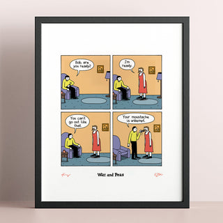 Going Out Comic Print