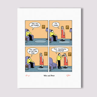Going Out Comic Print