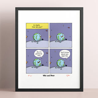 Hi Earth Signed Print