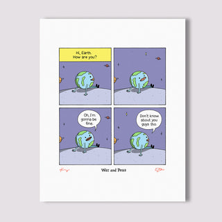 Hi Earth Signed Print