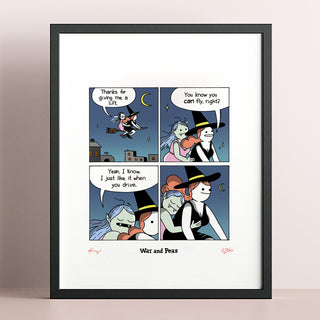 Lift Comic Print