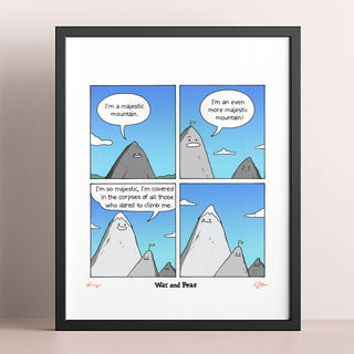 Majestic Mountain Signed Print
