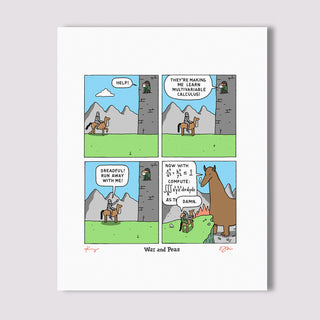 Math is Hard Signed Print