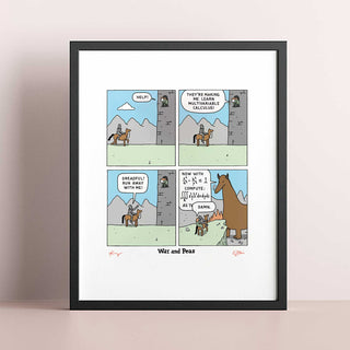 Math is Hard Signed Print