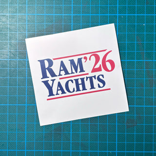 Ram Yachts '26 Sticker