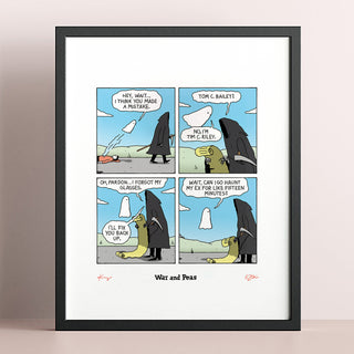 Near Death Experience Comic Print