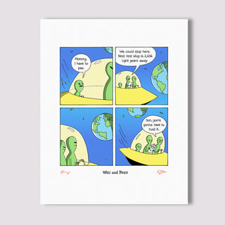Next Stop Signed Print