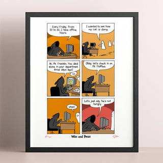 Office Hours Comic Print