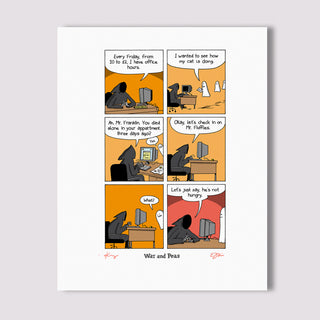 Office Hours Comic Print