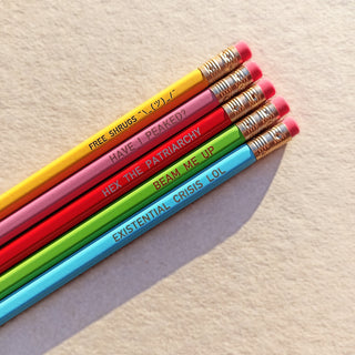 Existential Dread LOL Pencil Stationary Set