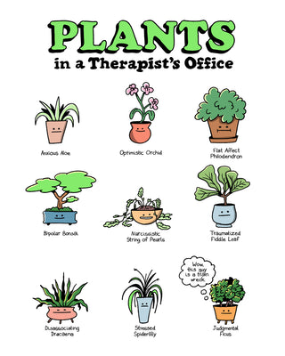 Therapy Plants Signed Print