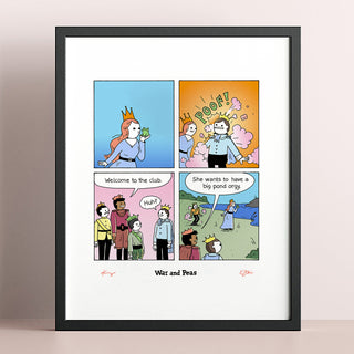 Pond Orgy Signed Print