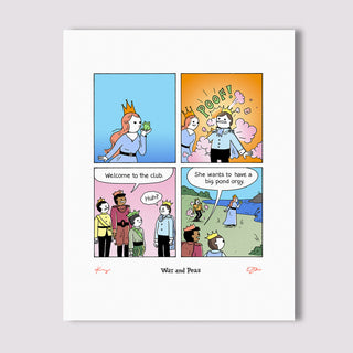 Pond Orgy Signed Print