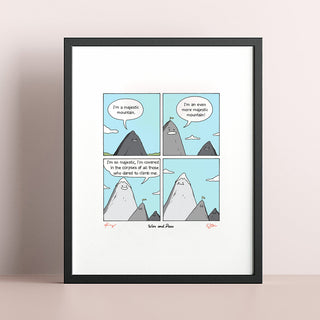 Majestic Mountain Signed Print