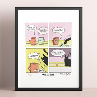 Romantic Comedy Signed Print