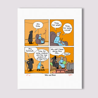 It's Time Signed Print