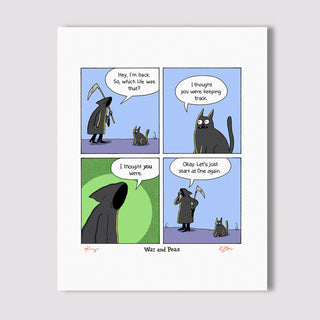 Start Over Comic Print