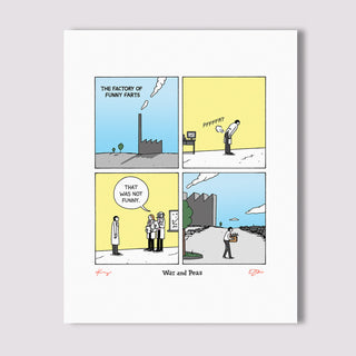 Factory of Funny Farts Signed Print