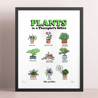 Therapy Plants Signed Print
